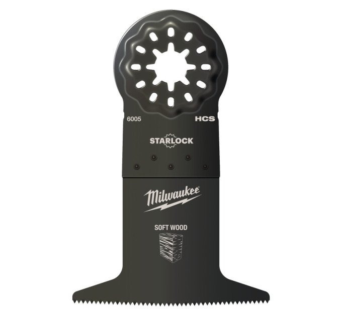 Полотно для мультитула STARLOCK MILWAUKEE, 65x42мм (дерево)