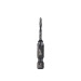 Сверло-метчик 1/4 Hex комбинированное 3-в-1 HSS-G MILWAUKEE, M3x52мм