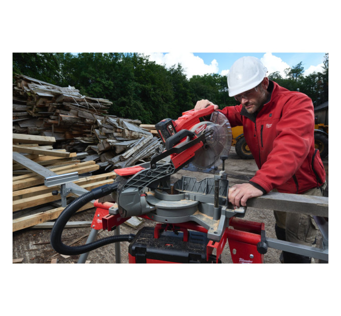 Торцовочная пила аккумуляторная бесщеточная MILWAUKEE M18 FMS254-0, Ø254мм (каркас)