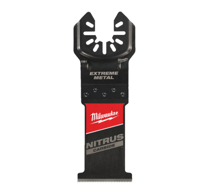 Полотно для мультитулу Bi-Metal Carbide M Nitrius OPEN-LOK™ MILWAUKEE, 35х50мм, (міцний метал)