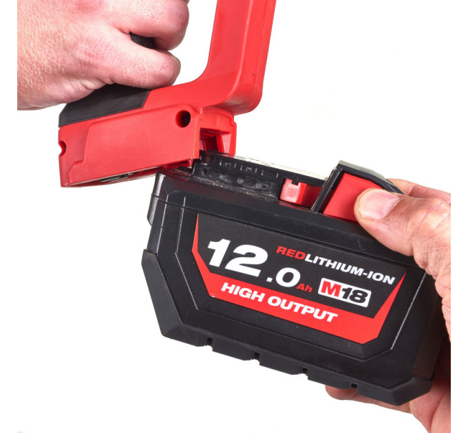 Гайковерт аккумуляторный бесщеточный MILWAUKEE 1'' (2400Нм) M18 ONEFHIWF1-0X, с кольцом (каркас)