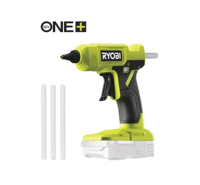 Пистолет клеевой аккумуляторный RYOBI RGLU18-0 ONE+18В (каркас)