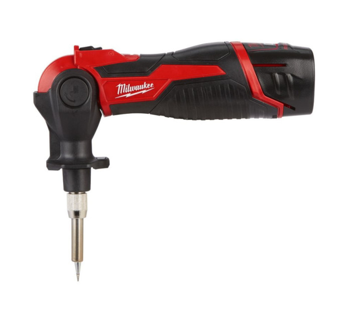 Паяльник аккумуляторный MILWAUKEE M12 SI-201C (ЗУ+1акк.Х2Ач+кейс)