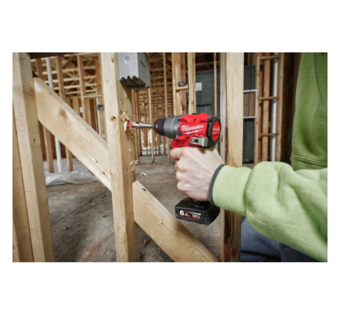 Дриль-шуруповерт акумуляторна безщіткова MILWAUKEE M12 FDD2-202X (37Нм)(ЗУ+2акк.Х2Ач+HDкейс)