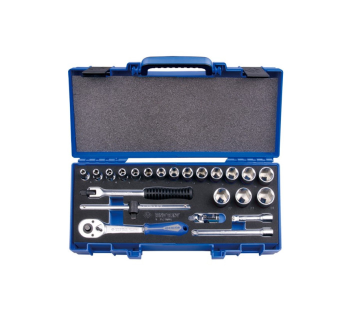 Набор головок 3/8" 22 ед. 6-ти гранные, (6-24mm)