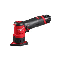 Шліфмашина вібраційна акумуляторна безщіткова MILWAUKEE M12 FDSS-422X (ЗУ+2акк.+HDкейс) Шліфмашина вібраційна акумуляторна безщіткова MILWAUKEE M12 FDSS-422X (ЗУ+2акк.+HDкейс)