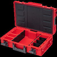 Ящик для инструментов QBRICK SYSTEM ONE 200 2.0 PROFI RED ULTRA HD CUSTOM (585x385x190мм)