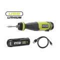 Паяльник аккумуляторный RYOBI USB Lithium RSI4-120G 4В (1х2Ач) 460°С, LED підсвітка