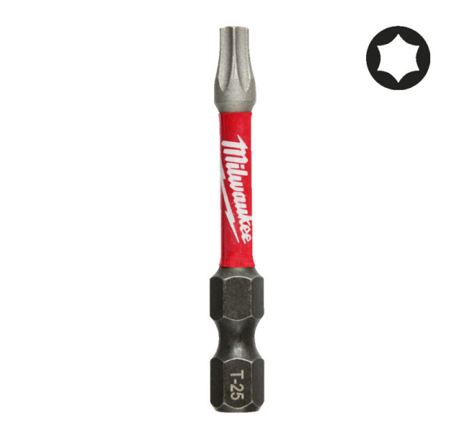 Біта SHOCKWAVE MILWAUKEE, TX25, 50мм