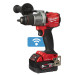 Дрель-шуруповёрт аккумуляторная бесщёточная ударная MILWAUKEE M18 ONEPD2-0X (135Нм) (каркас+HDкейс)