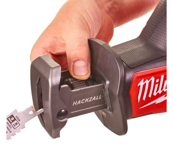 Пила сабельная аккумуляторная бесщёточная MILWAUKEE, M18 FHZ-0X (каркас, HDкейс)
