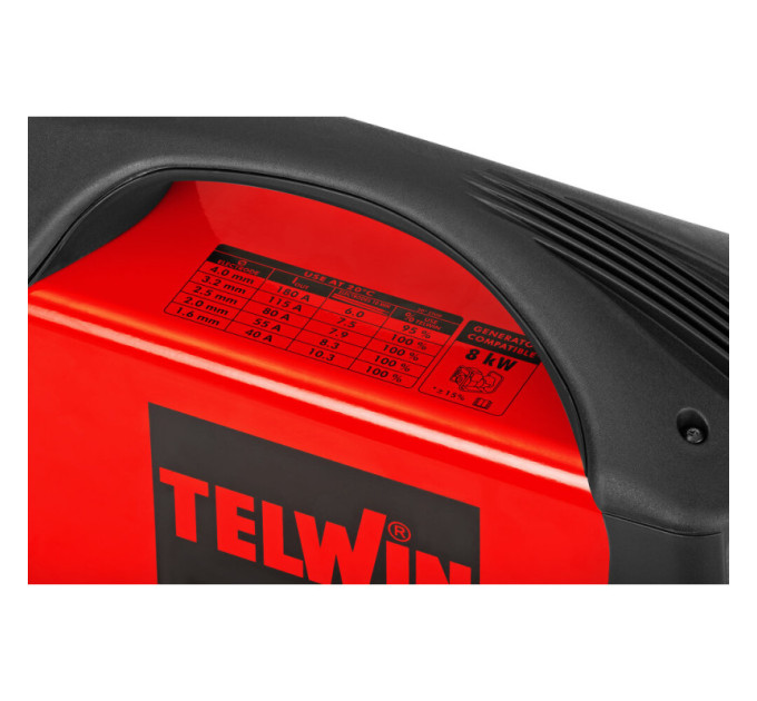 Сварочный аппарат Telwin FORCE 205 230V PLASTIC CARRY CASE