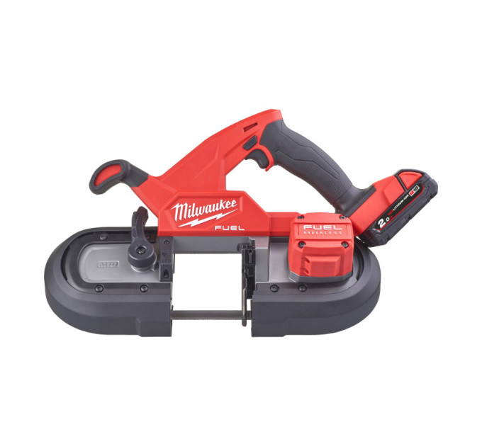 Пила ленточная аккумуляторная бесщёточная MILWAUKEE M18 FBS85-202C (ЗУ+2акк.Х2Ач+кейс)