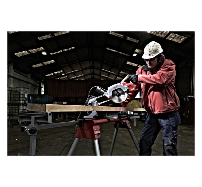 Торцовочная пила 216 ММ (8 1/2") с протяжкой MILWAUKEE 4933471055