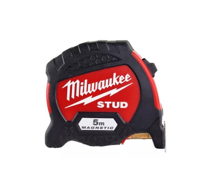 Рулетка магнітна STUD MILWAUKEE GEN II, 5м (33мм), (заміна на 4932498763)
