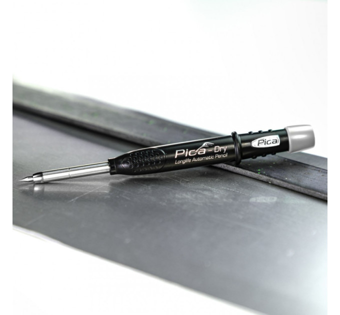 Карандаш механический Pica Dry 30800 Metal Set для точной разметки по металлу,с твердосплавным жалом
