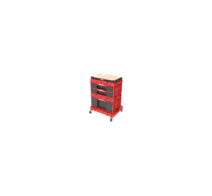 Набор ящиков QBRICK SYSTEM ONE WORKSHOP DRAWERS SET 7 RED ULTRA HD CUSTOM (780x540x650мм)