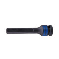 Насадка (бита) ударная торцевая 1/2", HEX, 6 мм, L = 100 мм