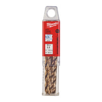Свердло по металу HSS-Co MILWAUKEE, DIN338, Ø6,8х109х69мм, (5шт)