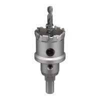 Цельная коронка Holesaw TCT MILWAUKEE для стали/нержавеющей стали, Ø35мм