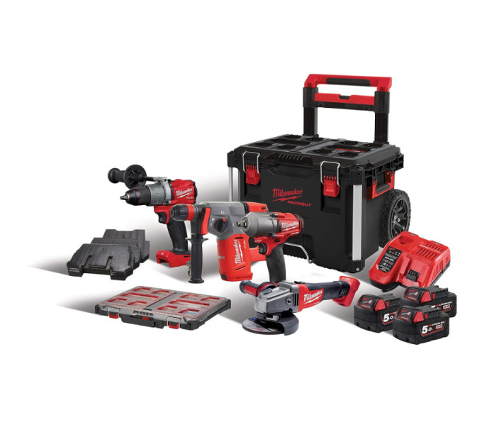 Набор инструментов аккумуляторных MILWAUKEE M18 PP4A4-503X
