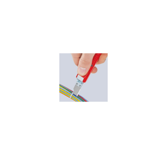 Нож для удаления оболочек, Ø8,0–28,0мм 165мм KNIPEX 16 20 165 SB