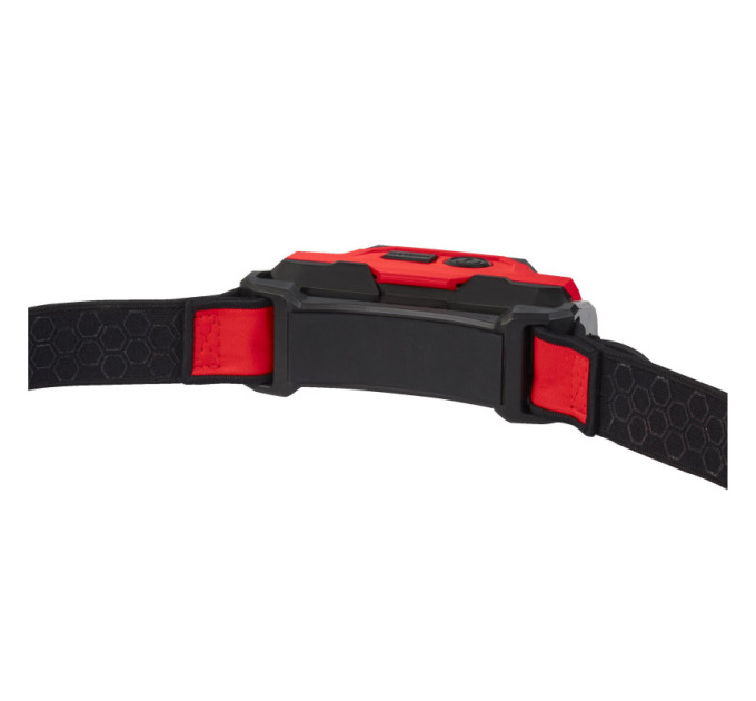 Фонарь светодиодный аккумуляторный налобный (зарядка через USB) MILWAUKEE L4 HL-VIS-301