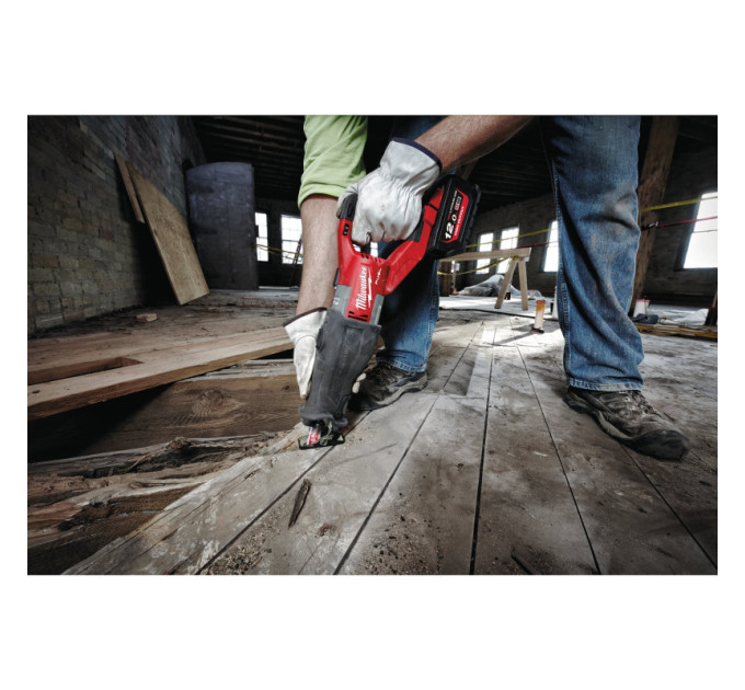 Пила сабельная аккумуляторная бесщёточная MILWAUKEE M18 FSX-121C (ЗУ+1акк.Х12Ач+кейс), (замена на 49