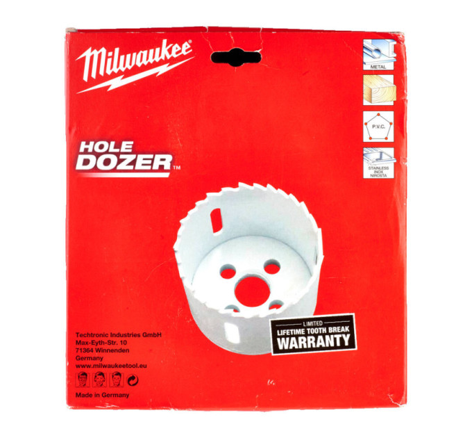 Коронка Bi-Metal HOLE DOZER™ MILWAUKEE (III) Ø177мм