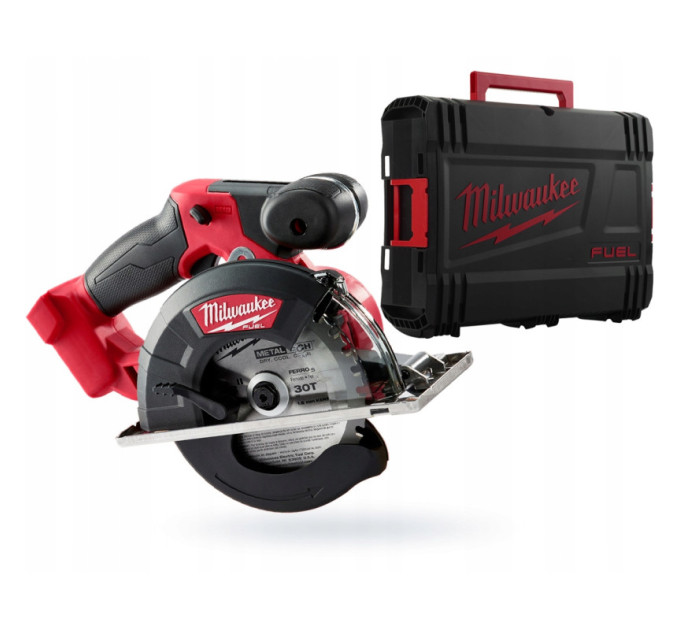 Пила дисковая аккумуляторная бесщеточная по металу MILWAUKEE M18 FMCS-0X Ø150мм (каркас+HDкейс)
