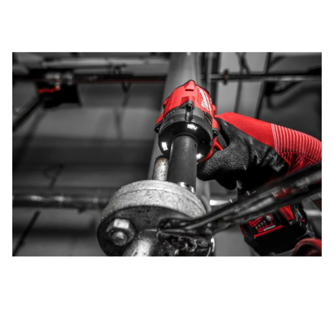 Гайковерт аккумуляторный бесщеточный MILWAUKEE 1/2" (339 Нм) M18 FIW2P12-0X, с пином (каркас+кейс)
