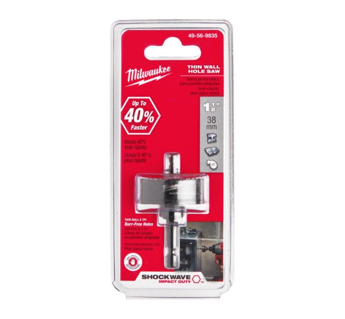 Коронка Shockwave MILWAUKEE Ø38мм