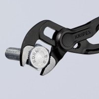 Клещи сантехнические переставные высокотехнологические, Ø28мм Cobra KNIPEX XS 87 00 100 BK, фосфат
