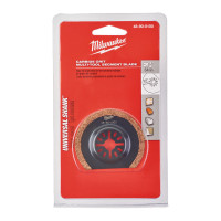 Полотно для мультитула Carbide Grit MILWAUKEE, 64х57мм (абразивные материалы)