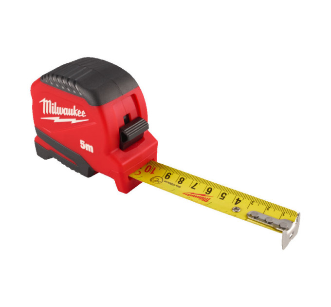 Рулетка Pro Compact MILWAUKEE (Gen 2), 5м, (25мм)