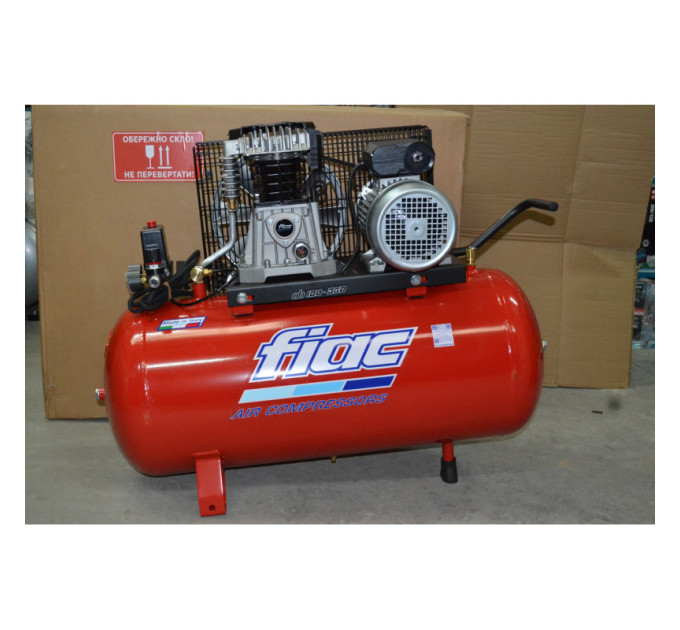 Компрессор поршневой FIAC AB 100-360 T(380V) (ресивер 100 л, пр-сть 350 л/мин)