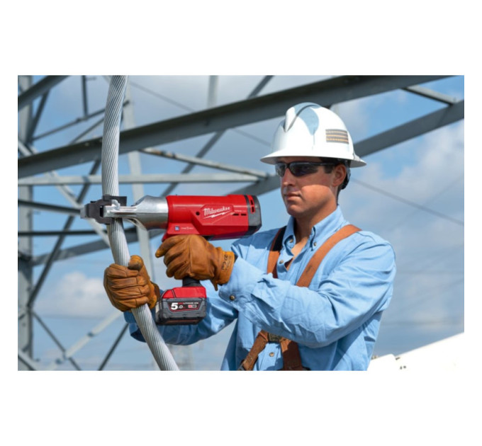 Кабелерез гидравлический аккумуляторный MILWAUKEE M18 HCC45-522C ONE-KEY (ЗУ+2акк.Х5Ач+кейс)