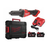 Машина прямошліфувальна акумуляторна безщіткова MILWAUKEE M18 FDGRB-502X (ЗУ+2акк.Х5Ач+HDкейс)