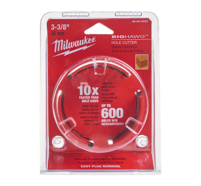 Коронка по дереву MILWAUKEE BIGHAW, Ø86мм