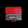 Набор головок 1/2" 16 ед. 6-ти гранные, (10-27mm)