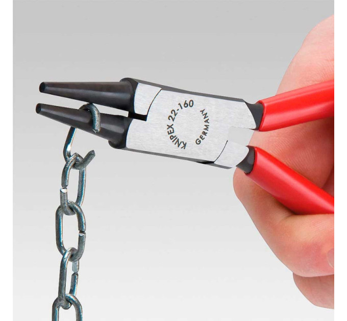 Круглогубцы 160мм KNIPEX 22 02 160, фосфатированные