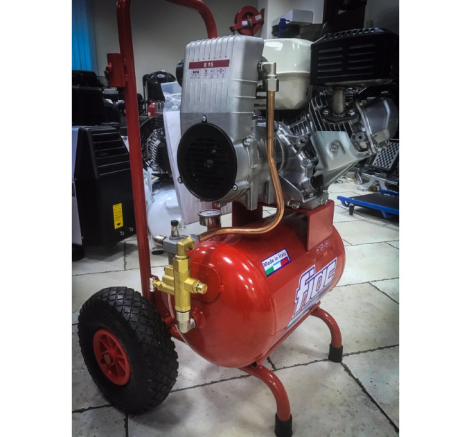 Компрессор поршневой FIAC S1520 с двигателем HONDA