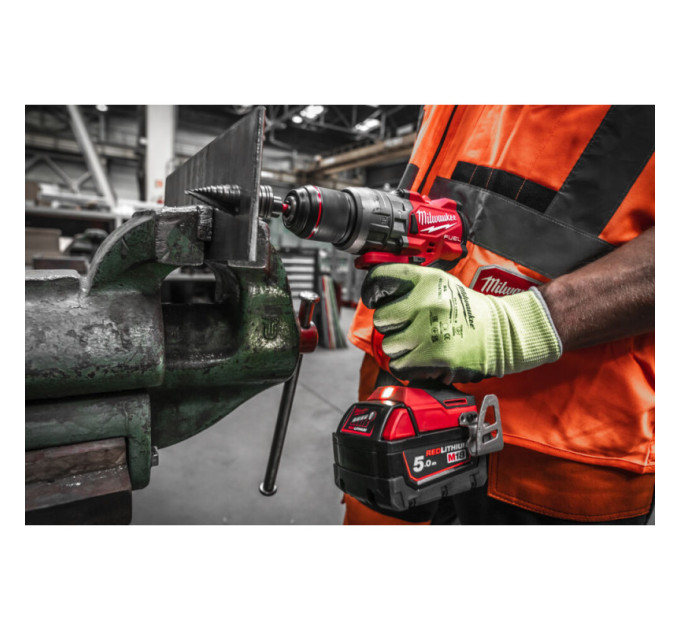 Дрель-шуруповёрт аккумуляторная бесщёточная ударная MILWAUKEE M18 FPD3-0X (158 Нм) (каркас,HDкейс)