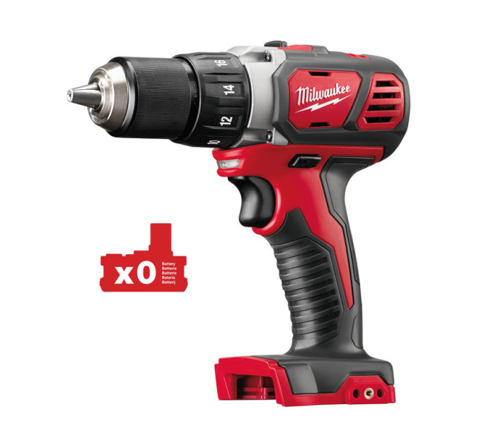 Дрель - шуруповерт, крут. мом. 50 Нм, MILWAUKEE M18 BDD-0 4933443530