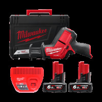 Пила сабельная аккумуляторная бесщеточная MILWAUKEE M12 CHZ-602X (ЗУ+2акк.Х6Ач+HDкейс)