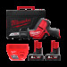 Пила сабельная аккумуляторная бесщеточная MILWAUKEE M12 CHZ-602X (ЗУ+2акк.Х6Ач+HDкейс)