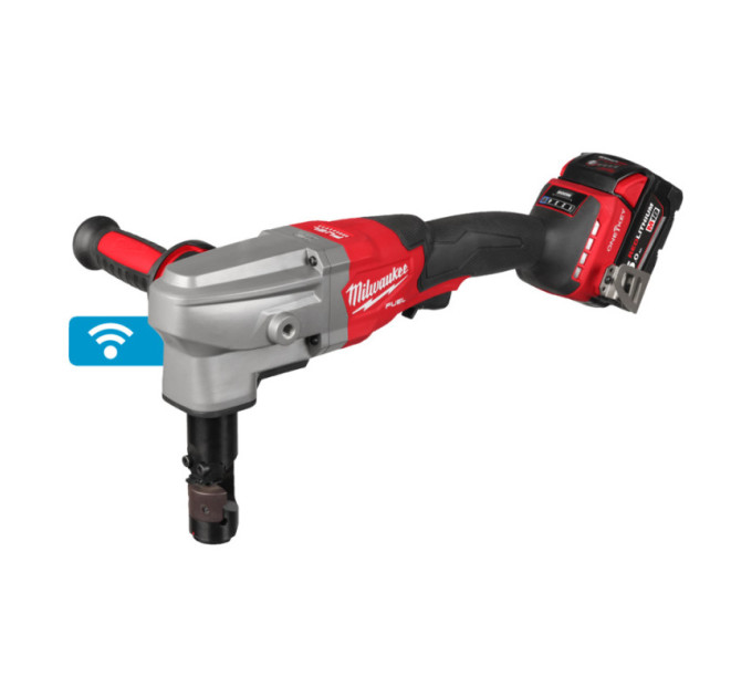 Ножницы по металлу аккумуляторные бесщёточный MILWAUKEE, M18 FNB35-502X (3,5мм) (ЗУ+2ак.Х5Ач+HDкейс)