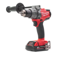 Дрель-шуруповерт аккумуляторная MILWAUKEE M18 FDD-202X, 135Нм (ЗУ, 2Х2Ач,  HDкейс)