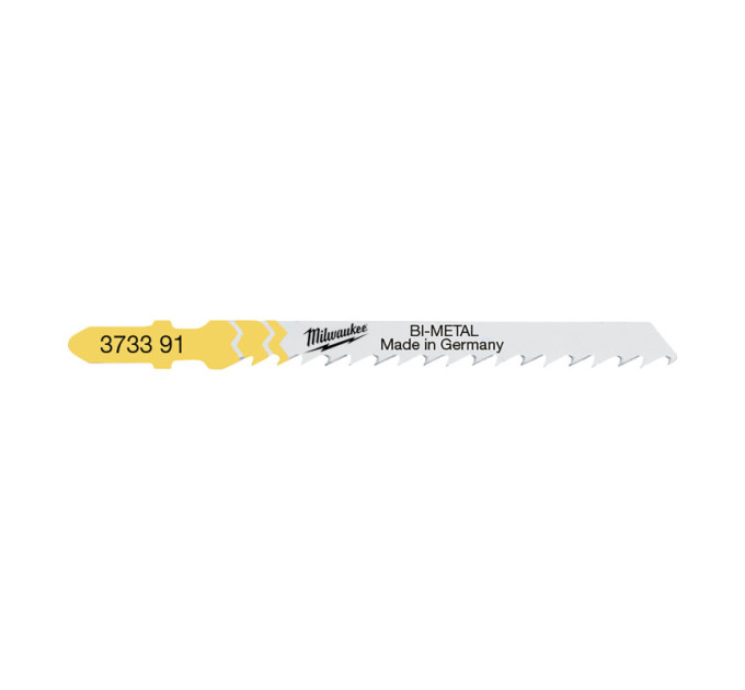 Полотна для лобзика T144DF Bi-Metal MILWAUKEE, 75х4,0мм, (5шт)