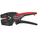 Стрипер автоматический 0,03-10мм² + клещи обжимные 4мм², NexStrip 180мм KNIPEX 12 72 190